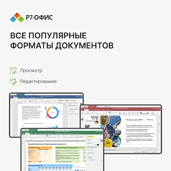 Ключ активации Р7-Офис для дома 1 пользователь 1 год (R7DT.RTL.01.1Y.HE)