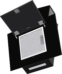 Вытяжка каминная Weissgauff SIGMA 50 PB BL черный управление: кнопочное (1 мотор)