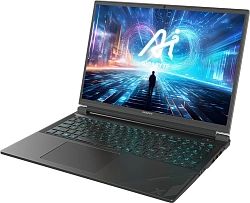 Ноутбук Gigabyte G6X Core i7 13650HX 16Gb SSD512Gb NVIDIA GeForce RTX4050 6Gb 16" IPS FHD+ (1920x1200) FreeDOS grey WiFi BT Cam (9MG-42KZ853SD)