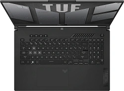 Ноутбук Asus TUF Gaming A17 FA707NUQ-HX040 Ryzen 7 170 16Gb SSD1Tb NVIDIA GeForce RTX4050 6Gb 17.3" IPS FHD (1920x1080) без ОС grey WiFi BT Cam (90NR0QH5-M00240)