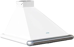 Вытяжка каминная Elikor Сатурн 50П-180-В1Л белый/нержавеющая сталь управление: кнопочное (1 мотор)
