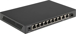 Коммутатор TP-Link TL-SG1210MPE (L2) 10x1Гбит/с 1xКомбо(1000BASE-T/SFP) 8PoE+ 123W настраиваемый