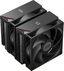 Устройство охлаждения(кулер) PcCooler RT620 Digital Soc-AM5/AM4/1151/1200/2066/1700 черный 4-pin 34.9dB Al+Cu LCD 265W Ret (RT620-BKNWYL-GL)