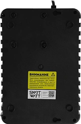 Источник бесперебойного питания Smartwatt Safe 600Вт 1000ВА черный