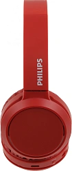 Гарнитура накладные Philips TAH4205RD/00 красный беспроводные bluetooth оголовье