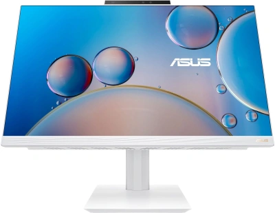 Моноблок Asus A5402WVA-WPC0040 23.8" Full HD i5 1340P (1.9) 16Gb SSD512Gb Iris Xe CR без ОС GbitEth WiFi BT 120W клавиатура мышь Cam белый 1920x1080