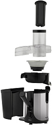 Соковыжималка центробежная Scarlett MaxPower SC-JE50S61 2400Вт рез.сок.:1000мл. серебристый/черный