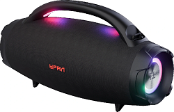 Колонка порт. Ural Урал ТТ М6+ КАРАОКЕ черный/черный 110W 1.1 BT/3.5Jack/USB-C 10м 8000mAh (ФР-00003975)