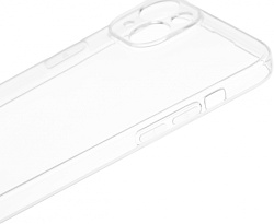Чехол (клип-кейс) BoraSCO для Apple iPhone 15 Plus Silicone Case прозрачный (72410)