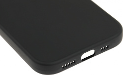 Чехол (клип-кейс) BoraSCO для Apple iPhone 15 Microfiber Case черный (72433)