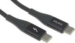 Кабель ZMI DW3 DW3 DARK GREY RUS USB Type-C (m)-USB Type-C (m) 1м серый коробка (упак.:1шт)