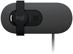 Камера Web Logitech Brio 95 графитовый 2Mpix (1920x1080) USB2.0 с микрофоном для ноутбука (960-001583)