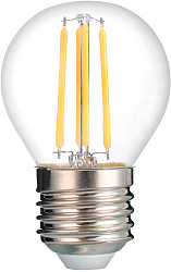 Лампа филам. Thomson Filament TH-B2094 9Вт цок.:E27 шар 220B св.свеч.бел.нейт. Globe (упак.:1шт)
