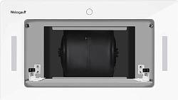 Вытяжка встраиваемая Weissgauff Aura 1350 белый управление: сенсорное (1 мотор)