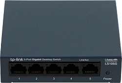 Коммутатор TP-Link LS105G (L2) 5x1Гбит/с неуправляемый