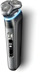 Бритва роторная Philips i9000 Prestige XP9202/10 реж.эл.:3 питан.:аккум. серебристый/черный