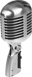 Микрофон проводной Shure 55SH серебристый
