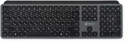 Клавиатура Оклик K859W серый/черный USB беспроводная slim Multimedia (2002136)