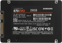 Накопитель SSD Samsung SATA-III 250GB MZ-77E250BW 870 EVO 2.5"
