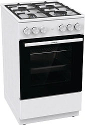 Плита Газовая Gorenje GG5A11WF белый (без крышки) реш.чугун
