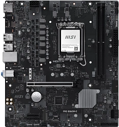 Материнская плата MSI PRO B860M-E Soc-1851 Intel B860 2xDDR5 mATX AC`97 8ch(7.1) 5Gigabit RAID+HDMI+DP
