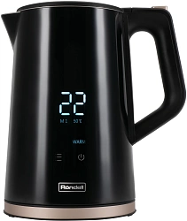 Чайник электрический Rondell RDE-1007 1.7л. 2200Вт черный корпус: пластик