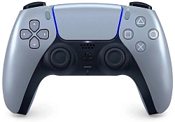 Геймпад Беспроводной PlayStation DualSense серебристый для: PlayStation 5 (CFI-ZCT1W)