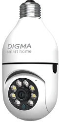 Камера видеонаблюдения IP Digma DiVision 301 Wi-Fi 3.6-3.6мм цв. корп.:белый (DV301)
