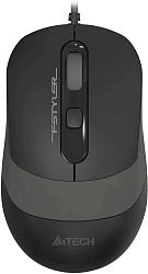 Мышь A4Tech Fstyler FM10T серый/черный оптическая 1600dpi USB для ноутбука 3but (FM10T GREY)