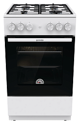 Плита Газовая Gorenje GG5A12WH белый (без крышки) реш.сталь