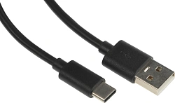 Кабель KingPrice KP-USBAC-3A-1m USB (m)-USB Type-C (m) 1м черный