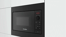 Микроволновая печь Bosch BFL523MB4 20л. 800Вт черный (встраиваемая)