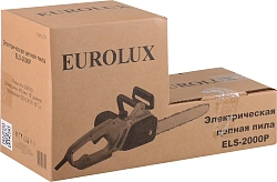 Цепная пила Eurolux ELS-2000P от сети 2000Вт дл.шины:16" (40cm) (70/10/37)