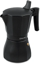 Кофеварка гейзерн. Rondell Kafferro RDA-1275 0.45л алюминий темно-серый