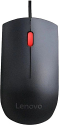 Мышь Lenovo Essential черный оптическая 1600dpi USB 2but (4Y50R20863)