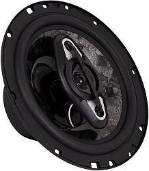 Колонки автомобильные Kicx SA 165 150Вт 92дБ 4Ом 16.5см (6 1/2дюйм) (ком.:2кол.) коаксиальные четырехполосные