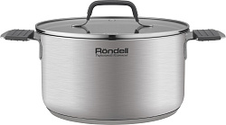 Кастрюля Rondell Normanne RDS-1814 5.1л. d=24см (с крышкой) стальной