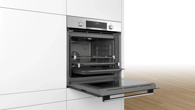 Духовой шкаф Электрический Bosch Serie 6 HBG536HS0R серебристый