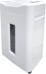 Шредер Office Kit S215N 3,9x38 белый (секр.P-4) фрагменты 22лист. 35лтр. скрепки скобы пл.карты CD