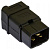 Вилка Hyperline CON-IEC320C20 (упак.:1шт) 1м черный