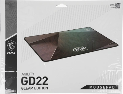 Коврик для мыши MSI AGILITY GD22 GLEAM EDITION Большой 5 вариантов расцветки/рисунок 320x220x3мм (J02-VXXXX29-EB9)