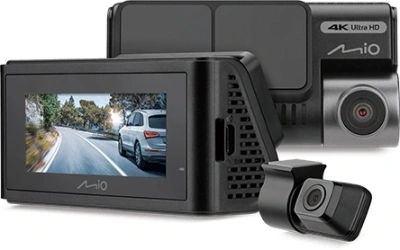 Видеорегистратор Mio MiVue 910WD черный 4Mpix 3840x2160 2160p 120гр. GPS
