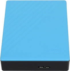 Жесткий диск WD USB3.2 Gen1 5TB WDBPKJ0050BBL-WESN My Passport 2.5" голубой