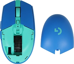 Мышь Logitech G304 Lightspeed синий оптическая 12000dpi беспров. USB 5but (910-006018)