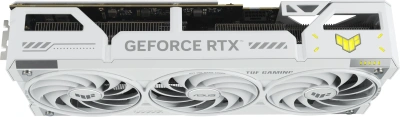 Видеокарта Asus PCI-E 5.0 TUF-RTX5070TI-O16G-WHITE-GAMING NVIDIA GeForce RTX 5070TI 16Gb 256bit GDDR7 2588/28000 HDMIx2 DPx3 HDCP Ret