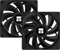 Устройство охлаждения(кулер) Thermalright Burst Assassin Vision 120 Soc-AM5/AM4/1200/1700/1851 черный 4-pin 25.6dB Al+Cu LCD Ret (BA120-VISION-BL)
