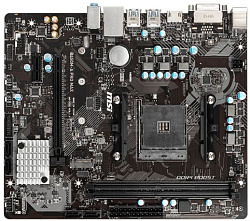 Материнская плата MSI B450M-A PRO MAX Soc-AM4 AMD B450 2xDDR4 mATX AC`97 8ch(7.1) GbLAN RAID+DVI+HDMI