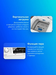 Стиральная машина Electrolux EW6TN3262 пан.англ. класс: D загр.вертикальная макс.:6кг белый