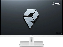 Моноблок MSI Pro MAX 27P Z 8MG-008 27" Full HD Ryzen 5 220 (3.2) 16Gb SSD512Gb Radeon 740M без ОС GbitEth WiFi BT клавиатура мышь Cam белый 1920x1080