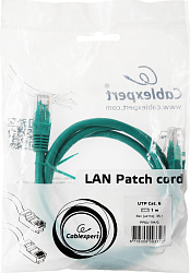 Патч-корд Premier PP6U-1M/G 10000Гбит/с UTP 4 пары cat.6 CCA molded 1м зеленый RJ-45 (m)-RJ-45 (m)